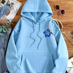 Sweat à capuche imprimé avec cordon de serrage pour hommes avec poche Kangro thermique - Product Image 1