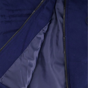 Chaqueta parka con capucha de piel de diseño personalizado de Color sólido a la última moda, servicio OEM ODM, chaqueta parka larga de Invierno para mujer - Product Image 6