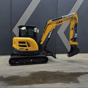 Excavatrice UHI SE58SR de 5,8 tonnes, 47 ch Kubota, 5 accessoires gratuits inclus. Attelage rapide hydraulique - Product Image 1