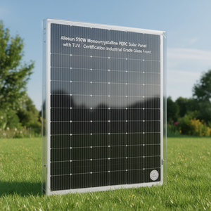 Panneau solaire monocristallin PERC Allesun 550W avec certification TUV, verre de qualité industrielle - Product Image 3