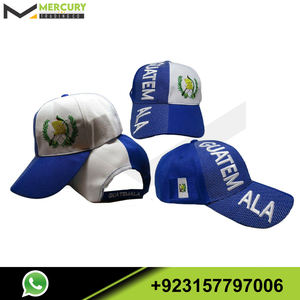 Royaume-uni pays lettres emblème bleu Royal broderie 3-D casquette chapeau - Product Image 2