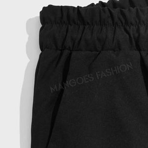 กางเกงขาสั้นผู้ชายลำลองเอวยางยืดปานกลาง ผ้าถักตาข่ายสไตล์วินเทจ รับสกรีนโลโก้ แห้งเร็ว ระบายอากาศได้ดี ผลิตจากโพลีเอสเตอร์ 100% แฟชั่น Mangoes - Product Image 4