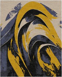 Juego de Alfombras de Lana Anudadas a Mano de Alta Calidad, Diseño de Patrón Abstracto, Alfombra Ecológica Hecha a Mano de Lujo para Sala de Estar, Barra de Oración - Product Image 5