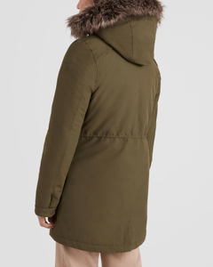 Parka de invierno de alta calidad para mujer, chaqueta acolchada de burbujas transpirable de longitud completa, cierre de cremallera, forro de piel de lana a prueba de viento - Product Image 6