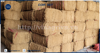 Filet en fibre de coco naturelle de haute qualité, écologique, non tissé, fabriqué au Vietnam, pour emballage en rouleaux NS Vina 5-25cm