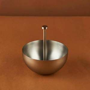 Metal <b>Wood</b> Eco-Friendly Lead Free Modern Design Handmade Durable Dates Serving Bowl Customized Color Dome <b>Lid</b> Ramadan Customized - Product Image 5