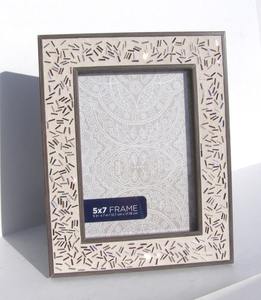 Cadre photo européen écologique en bambou, style vintage, ovale, pour décoration de la maison - Product Image 2