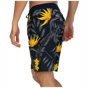 Vente en gros 2025 Shorts de plage décontractés et à la mode pour hommes avec ceinture douce Idéal pour la natation Shorts de course pour hommes service OEM - Product Image 2