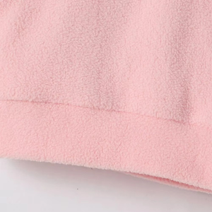 Survêtement souple à col ras du cou avec logo personnalisé de bonne qualité pour les filles Vente en gros Survêtement élégant respirant pour enfants Tenue décontracté - Product Image 2