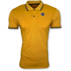 Polo de golf de alta calidad para hombre, personalizable, bordado, algodón, seda, patrón sólido, manga corta, impresión personalizada, venta al por mayor - Product Image 2