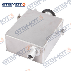 GTGMOTO Bouteille de réservoir d'expansion de liquide de refroidissement en aluminium pour <span class=keywords><strong>Can</strong></span>-<span class=keywords><strong>Am</strong></span> <span class=keywords><strong>Traxter</strong></span> Defender HD5 HD8 HD10 - Product Image 2