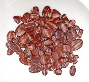 พลอยแจสเปอร์ผิวสีแดงหินแจสเปอร์ผิวสีแดงที่ไม่เหมือนใครแจสเปอร์ผิวสีแดงหลวมพลอยแจสเปอร์ผิวสีแดงที่มีคุณภาพดี - Product Image 4