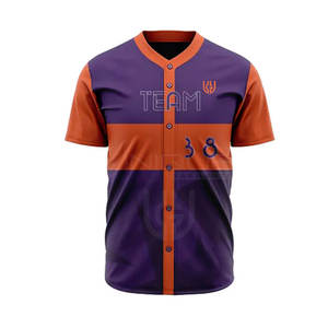 Uniforme de béisbol personalizado de alta calidad de secado rápido transpirable béisbol fútbol desgaste uniforme de béisbol - Product Image 3