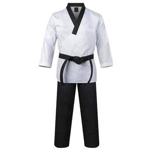 Uniforme de judo de haute qualité 100% coton 450 GSM avec logo personnalisé et design unisexe - Vêtements d'entraînement d'arts martiaux en solde ! - Product Image 1