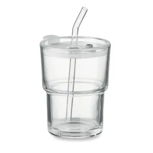 Gobelet en verre SIP personnalisable pour la promotion de produits de boissons - Product Image 1