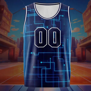 Camiseta de Baloncesto Reversible de Malla de Alta Calidad, Último Diseño de Camiseta de Baloncesto, Ropa de Baloncesto Barata al por Mayor, OEM - Product Image 3
