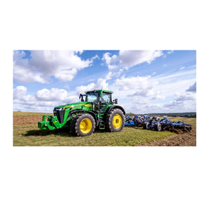 Tractor de la serie John Deere 8R asequible a la venta, equipo agrícola fiable para la cosecha agrícola y la preparación del suelo - Product Image 4