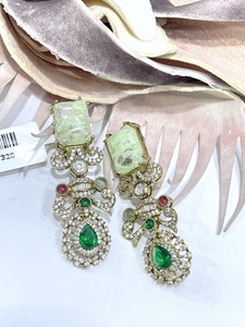 Pendientes de fusión hechos a mano de moda para mujeres y niñas para joyería étnica y occidental para mujeres - Product Image 3