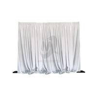 Support de toile de fond en aluminium robuste et réglable, design pliable, respectueux de l'environnement, sublimation par transfert thermique, forme personnalisée MingYue