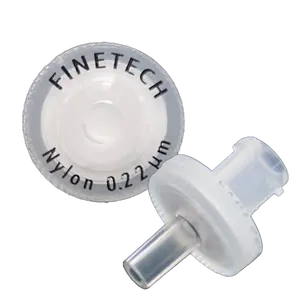 Syringe filters 13mm 0.45 micron Nylon membrane for HPLC Filtration