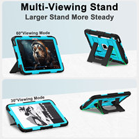 Housse de protection antichoc pour tablette avec béquille stable pour iPad A16 11e génération 11 pouces 2025 iPad 10e génération 10,9 pouces 2022
