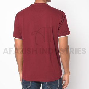 Nueva camiseta personalizada de algodón 100% para hombre elegante/de gran tamaño/atractiva bordada personalizada - Product Image 5