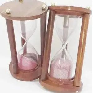 加尔文手工艺品 ”一套两套。木砂计时器约1分钟由艺术美容工艺品制造