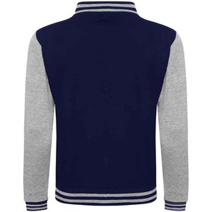 Chaqueta universitaria de moda para hombre, chaquetas bomber de béisbol informales ajustadas de algodón con letras - Product Image 6