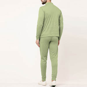 Trajes de chándal transpirables de talla grande personalizables de estilo alto para hombre del fabricante 100% algodón etiqueta privada personalizada ecológica - Product Image 2