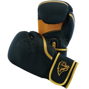Gants de boxe en cuir de qualité supérieure 8oz, personnalisables avec logo imprimé, motif extensible, imperméables, poignées légères – Vente en gros - Product Image 3
