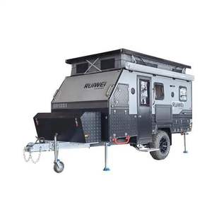 Caravane personnalisée Camping Camper Van Voyage Remorques Mobile RV en stock Expédition rapide. - Product Image 1