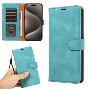 เคสฝาพับหนัง PU ป้องกันการกระแทกมีขาตั้งระบบแม่เหล็กสำหรับ iPhone และ Galaxy สำหรับ Pixel - Product Image 1