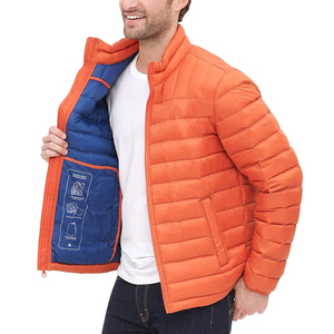 Chaqueta acolchada de invierno para hombre personalizada al mejor precio, manga completa, cuello levantado, venta al por mayor, características calefactables, tela de lona, calle principal - Product Image 5