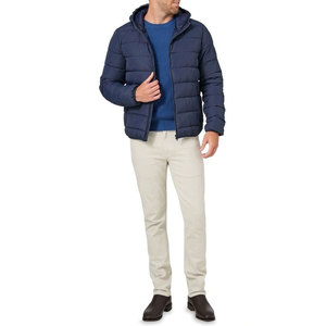 Chaqueta Acolchada Estándar para Hombre con Cuello Alto de Lona - Reversible, Transpirable, Cortavientos, Ecológica, para Invierno - Product Image 3