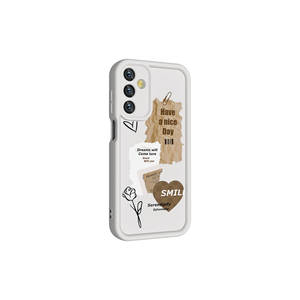 Coque arrière en silicone blanc classique imprimée sur mesure pour Samsung Galaxy A05S, étui souple en TPU avec protection de l'appareil photo pour 14 Plus 13 Pro Max - Product Image 1