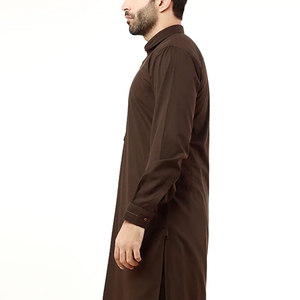 Salwar Kameez en coton réversible brodé sur mesure, style 2025, tendance pour hommes, ensemble Shalwar Kameez pour hommes, toutes saisons - Product Image 5