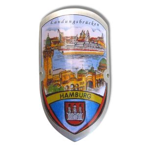 Tourists Travel Souvenirs <b>Metal</b> Craft Custom Printing <b>Walking</b> <b>Stick</b> Medallion - Product Image 5