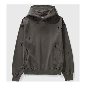 Nouveaux sweats à capuche pour hommes, mode hiver, coupe oversize, personnalisables par décoloration et pour couleurs unies, grandes tailles - Product Image 2