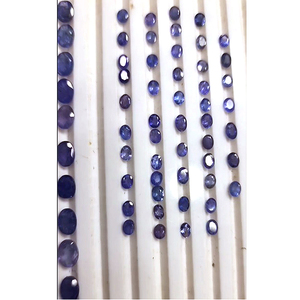 389pcs Naturel Tanzanite Lâche Lot Bonne Qualité Bleu Ovale Poire Facette Taille 6x4mm 7x5mm 8x6mm 9x7mm 252cts Iroc Ventes - Product Image 4