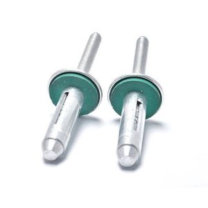 Remache ciego de acero, remache a presión DIN7337, cabeza abierta, pintado, precio de fábrica - Product Image 1