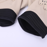 Gants de motocross unisexes à doigts entiers respirants noir et blanc pour sports de plein air - Équitation, cyclisme, imperméables, protection UV, vente en gros