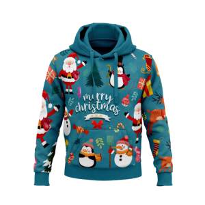 Sudadera con Capucha Verde y Blanca para Hombre, 100% Algodón, Logotipo Personalizado, Hombros Caídos, Sudadera con Capucha Extra Grande, Gruesa y Doble para Hombre - Product Image 5