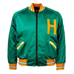 Direct Factory Suppliers' Customizable Comfortable <b>Men</b> Varsity <b>Jacket</b> with <b>Letter</b> Design OEM Service for Winter - Product Image 4