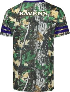 Maillot de football léger en polyester à col en V et manches courtes, motif camouflage des Ravens de Baltimore, pour le jour du match - Product Image 3