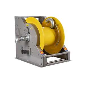 Meclube-Carrete de manguera industrial, Serie de acero pintado, 2 '', lubricantes de aceite motorizados hidráulicos sin manguera - Product Image 1