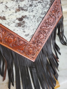 Juego de mesa de comedor aceptado por OEM, equipo de lino, Decoración de mesa, camino de mesa de cuero de vaca argentino a precio mayorista - Product Image 6