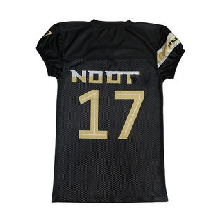 Vente chaude 2025 Vente en gros Maillots de football américain pour hommes T-shirts Personnalisation par sublimation Maillot de football en maille vierge pour homme - Product Image 2