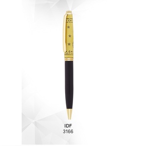 Stylo à bille moderne en métal noir de qualité supérieure Promotion commerciale Kit de jonction d'employé personnalisé Stylos à bille noirs de qualité supérieure pour cadeau - Product Image 5