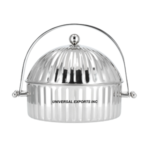 ที่อุ่นอาหารทำจากไม้ทำจากเรซินอุปกรณ์ในห้องครัวหม้อโลหะขัดเงาหรูหรา - Product Image 4