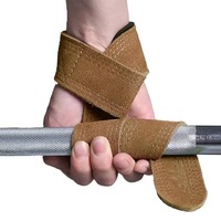 Sangle de levage en cuir avec logo personnalisé, pour musculation, fitness, gym, bodybuilding, entraînement, confortable, antidérapante, sans élasticité